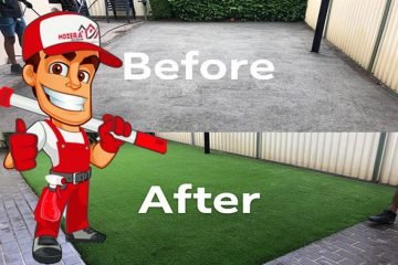 artificial grass installation