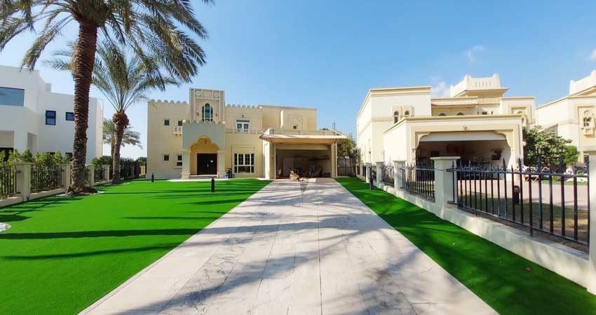 artificial grass installation jumeirah village Dubai